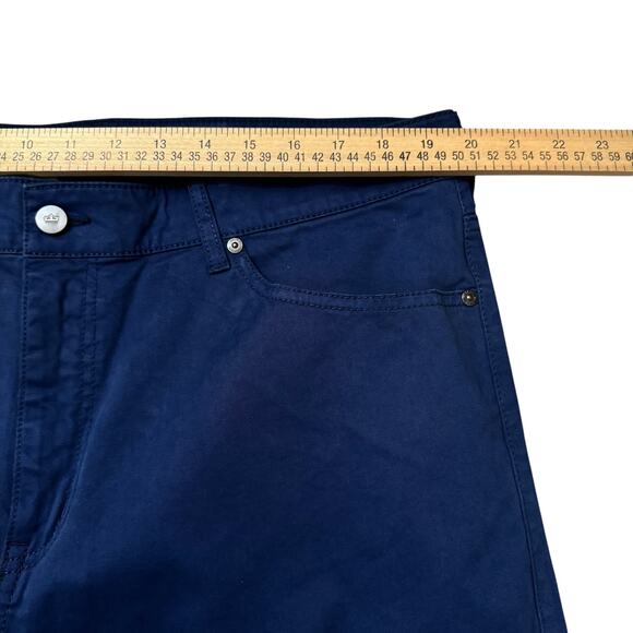 NEW Peter Millar Golf Pants Mens 40x33 Blue Chino Stretch Cotton Performance - Picture 8 of 9
